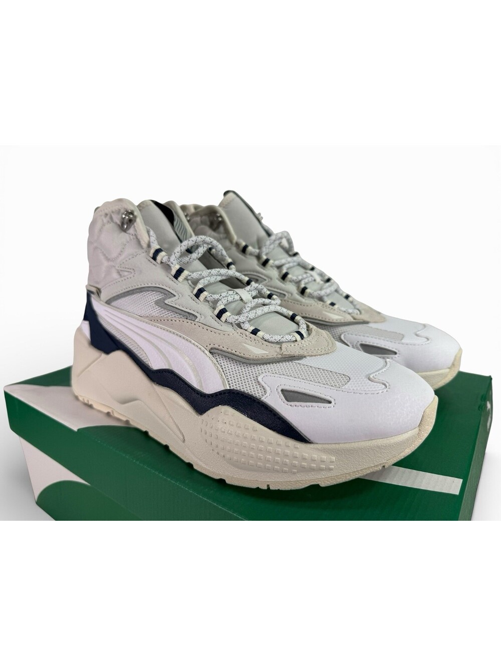 PUMA RS-X Hi Top Sneaker Boot ALPINE SNOW 392718 04 Men's Shoe Size 12 - Picture 9 of 9